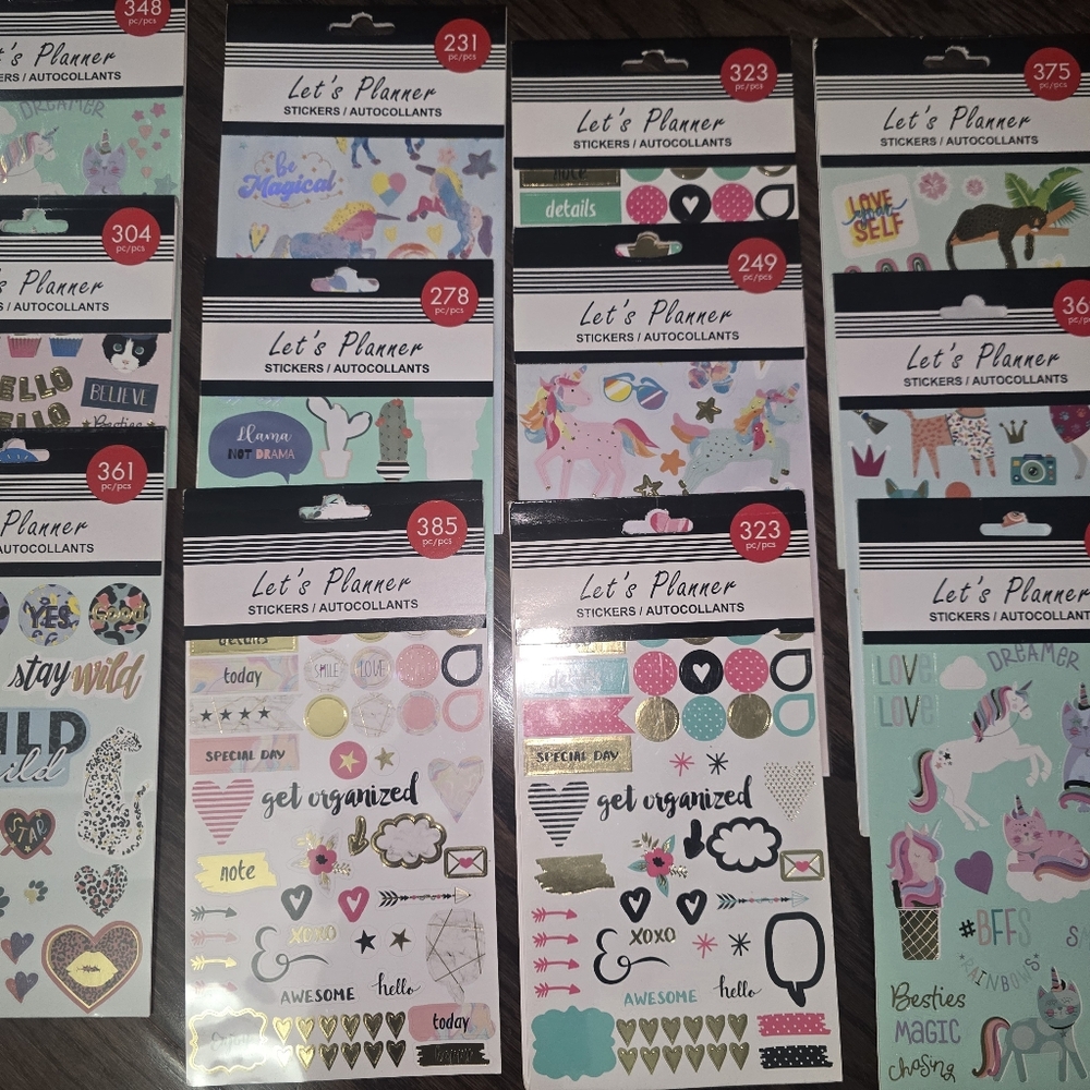 Lets Planner Sticker Set - Picture 2 of 2